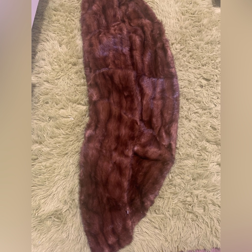 Saga Furs Brown Fur stole